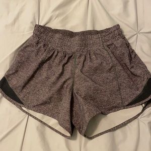 lululemon heather great hotty hot 4” shorts